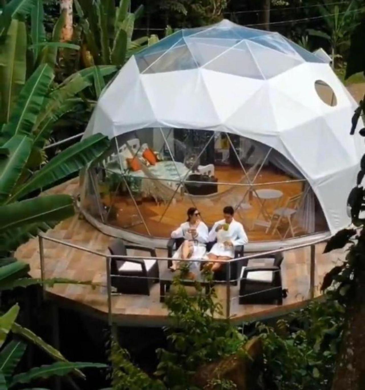Hotel Faith Glamping Dome Costa Rica Manzanillo  Exterior foto