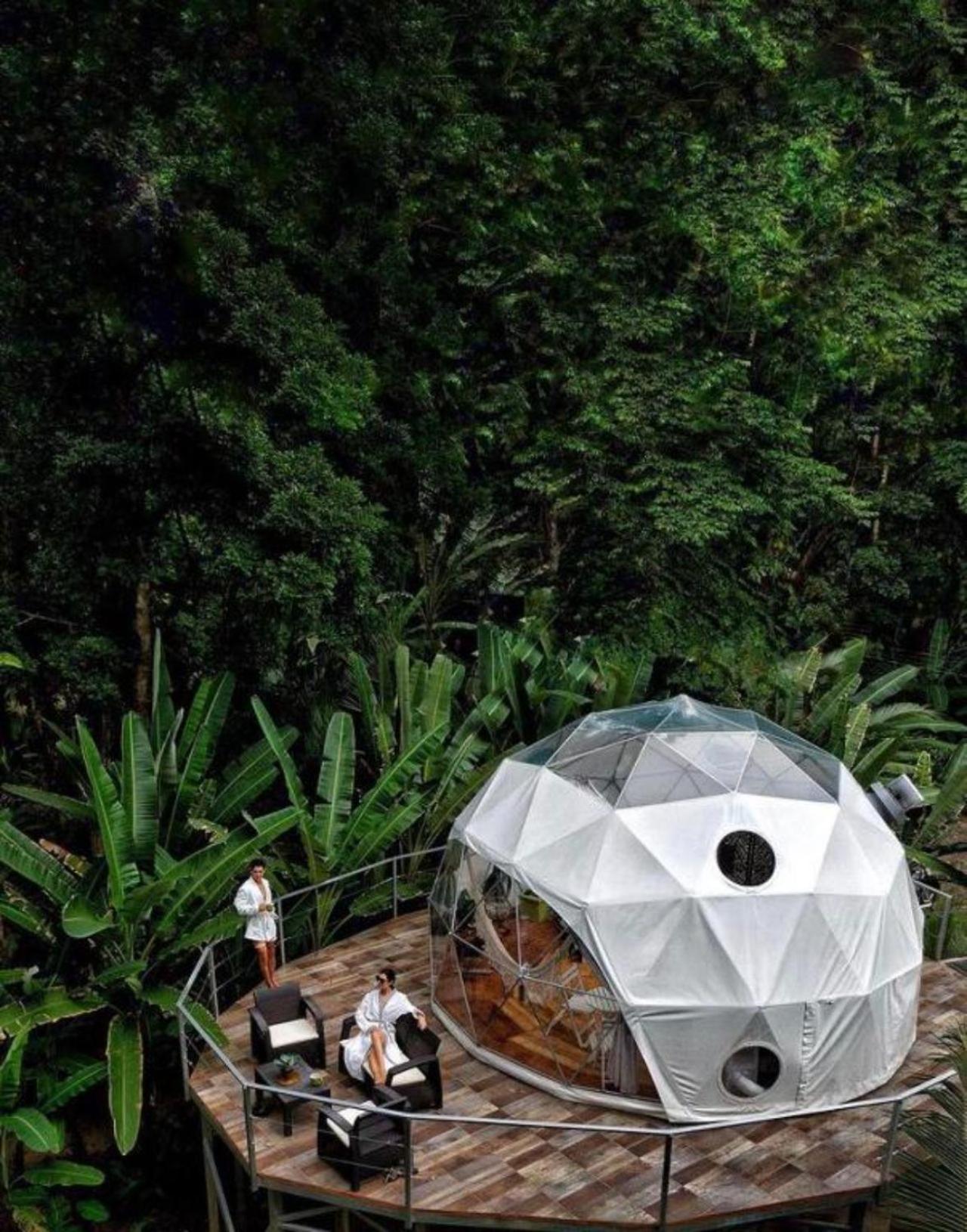 Hotel Faith Glamping Dome Costa Rica Manzanillo  Exterior foto
