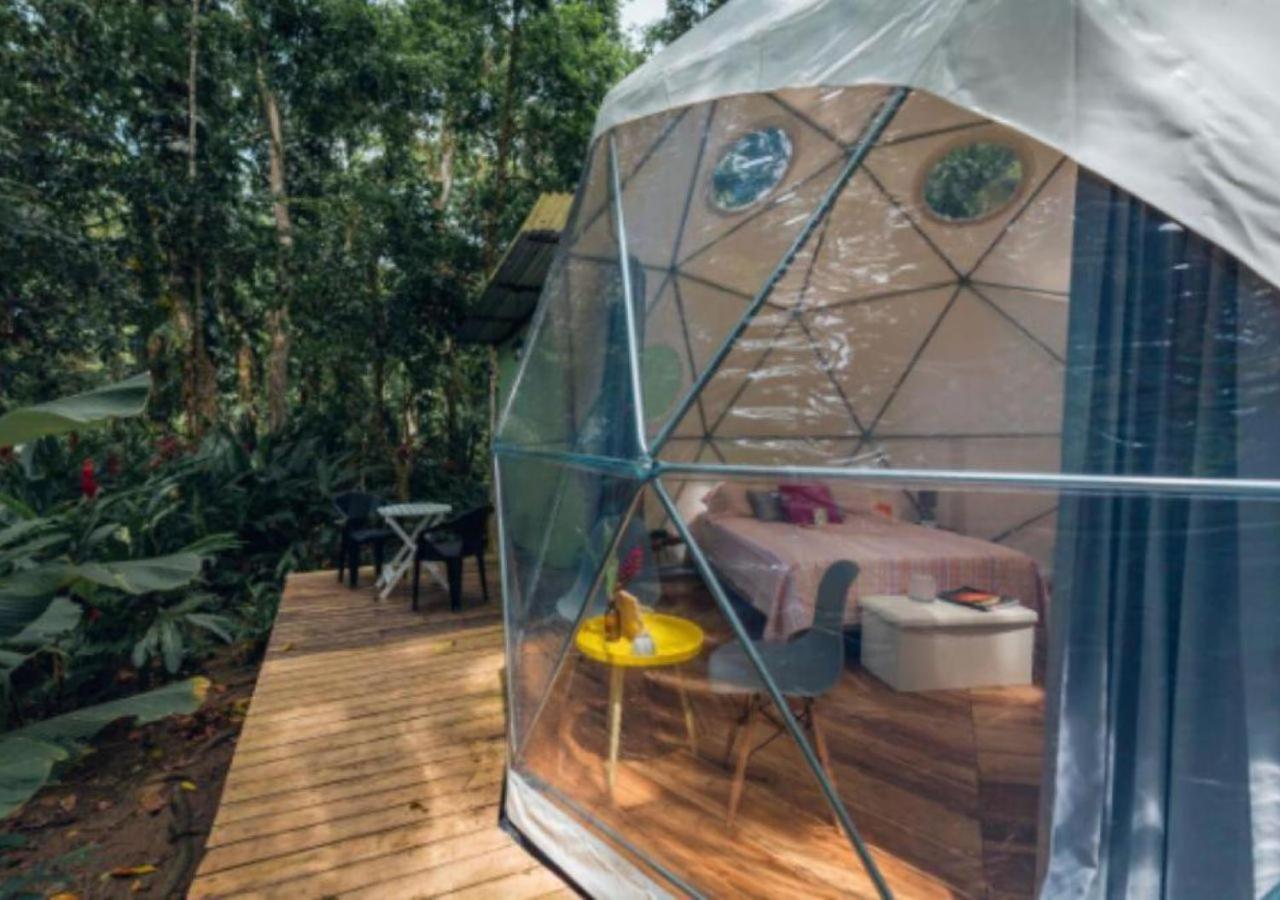 Hotel Faith Glamping Dome Costa Rica Manzanillo  Exterior foto